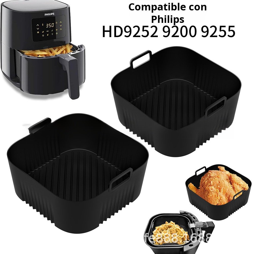 Bandeja de silicona para freidora de aire