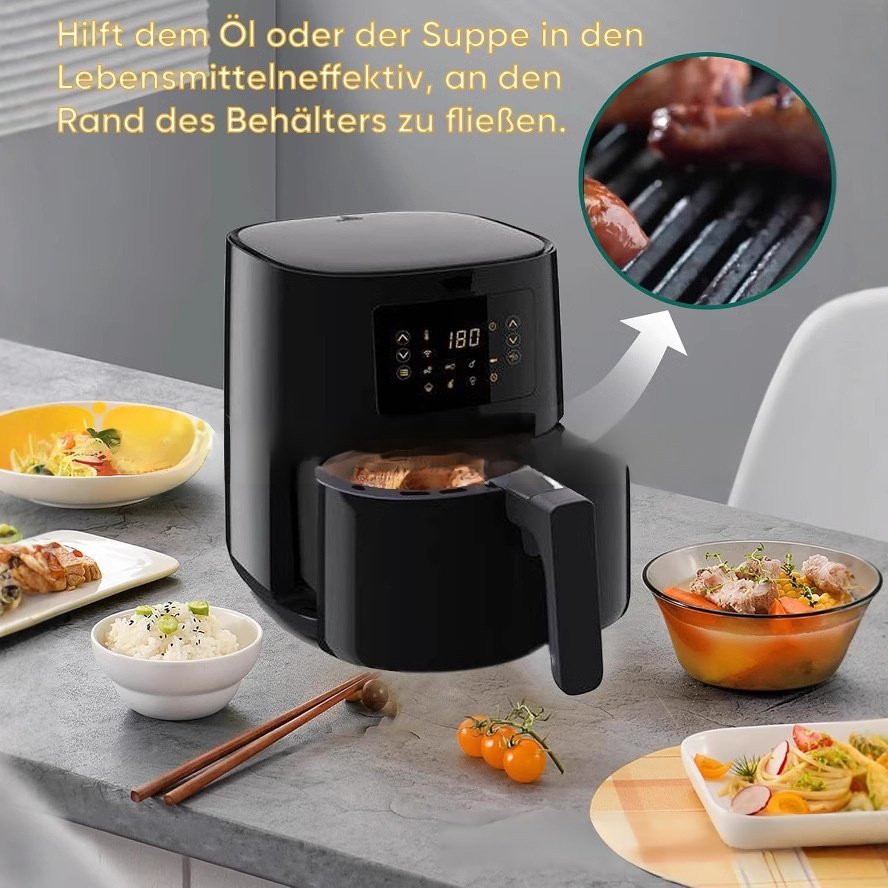 Bandeja de silicona para freidora de aire