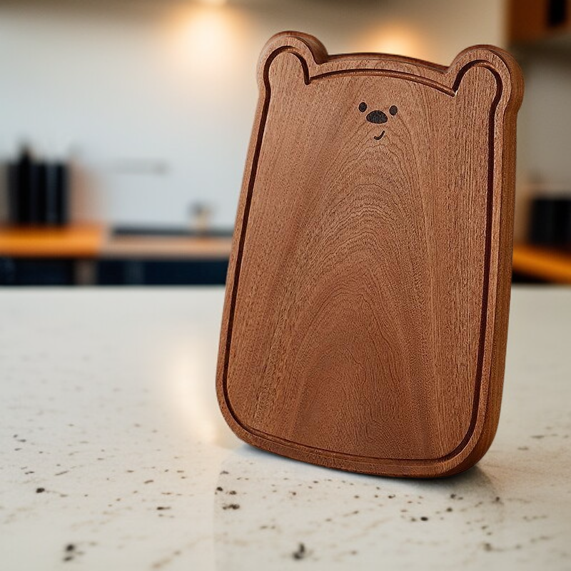 لوح تقطيع من خشب الأبنوس