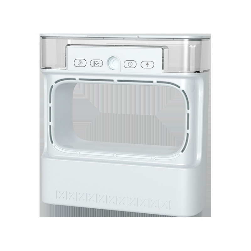 家庭用小型冷却ファン ポータブルスプレー水冷卓上ファン エアコンファン カラフル アイスミスト ブレードレスファン