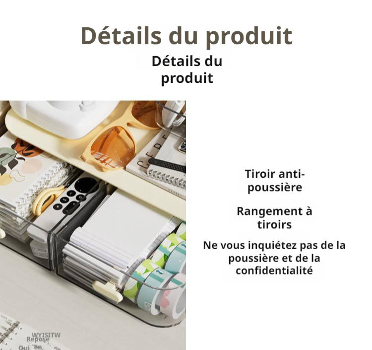 Support de rangement vertical facile à installer pour dortoir