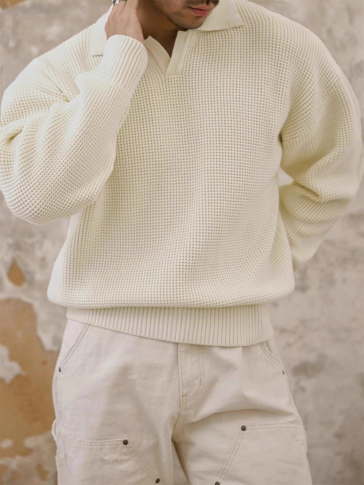 ゆったりカジュアルニット