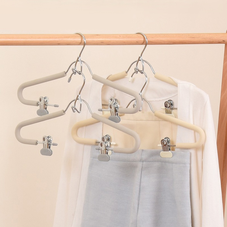 크리에이티브 다용도 점프 옷걸이 바지 집게