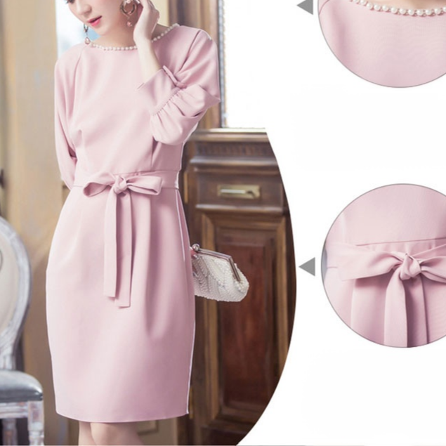 【パーティー 2次会ショートドレス】結婚式/宴会/演奏会/発表会