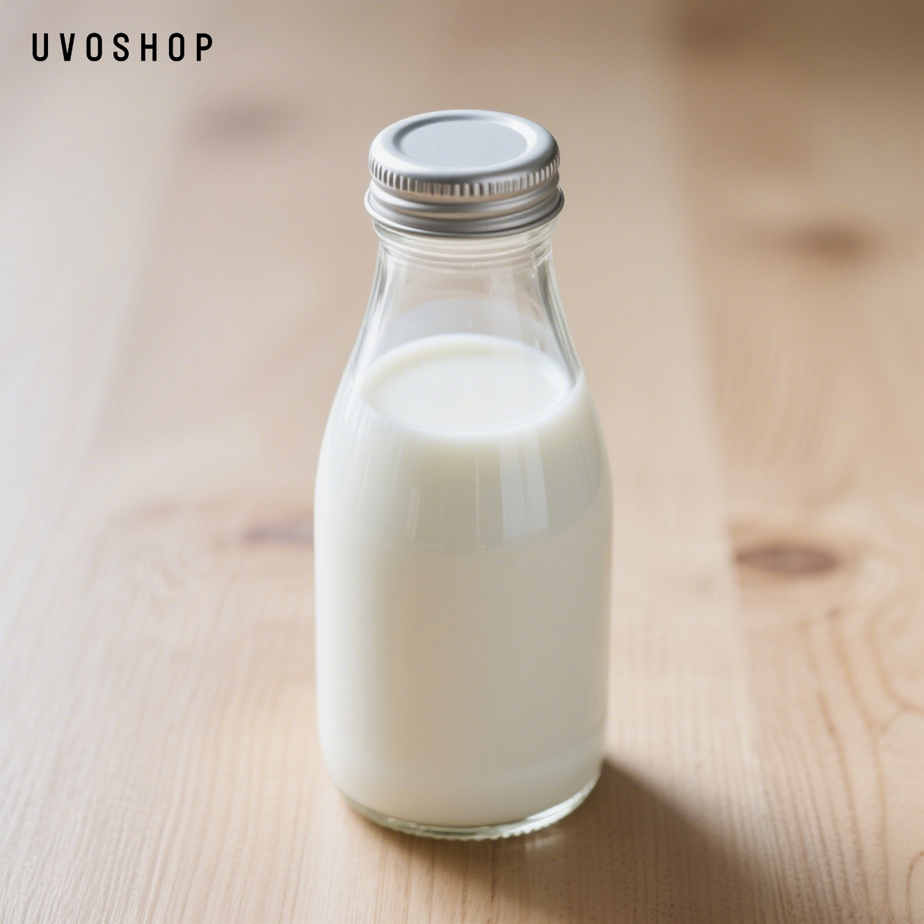 Leche fresca envasada para máxima comodidad