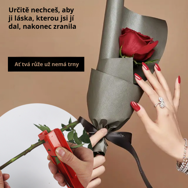 Kleště na odstraňování trnů z růží