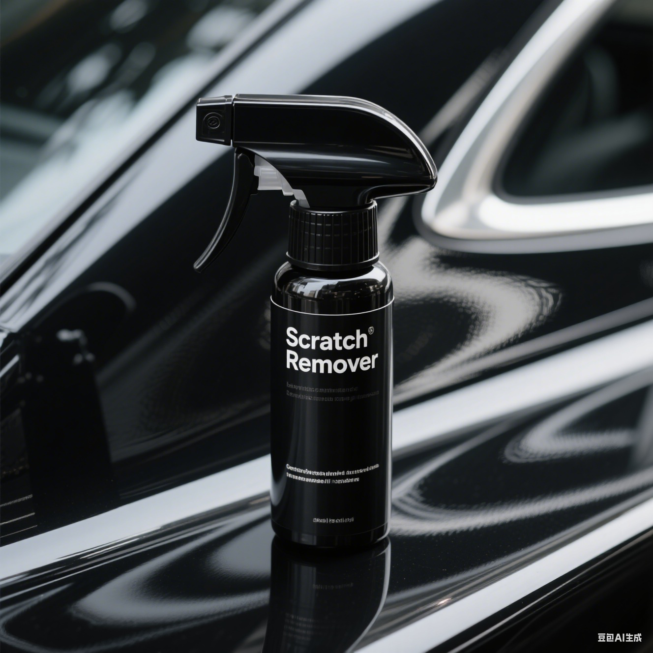 Remoción de rayones de carro en aerosol