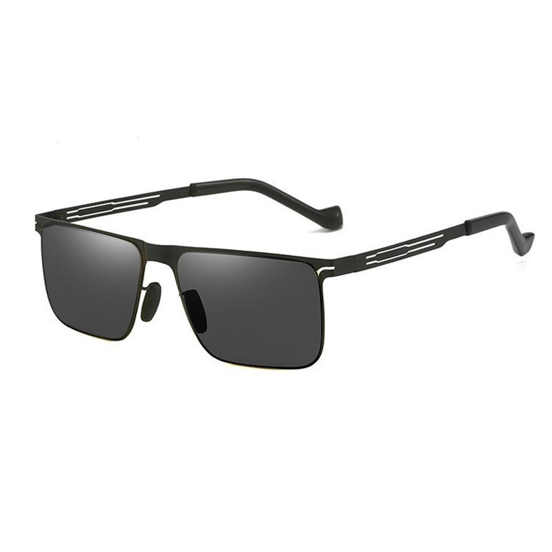 Stainless Steel Nylon Square Color Changing Glasses