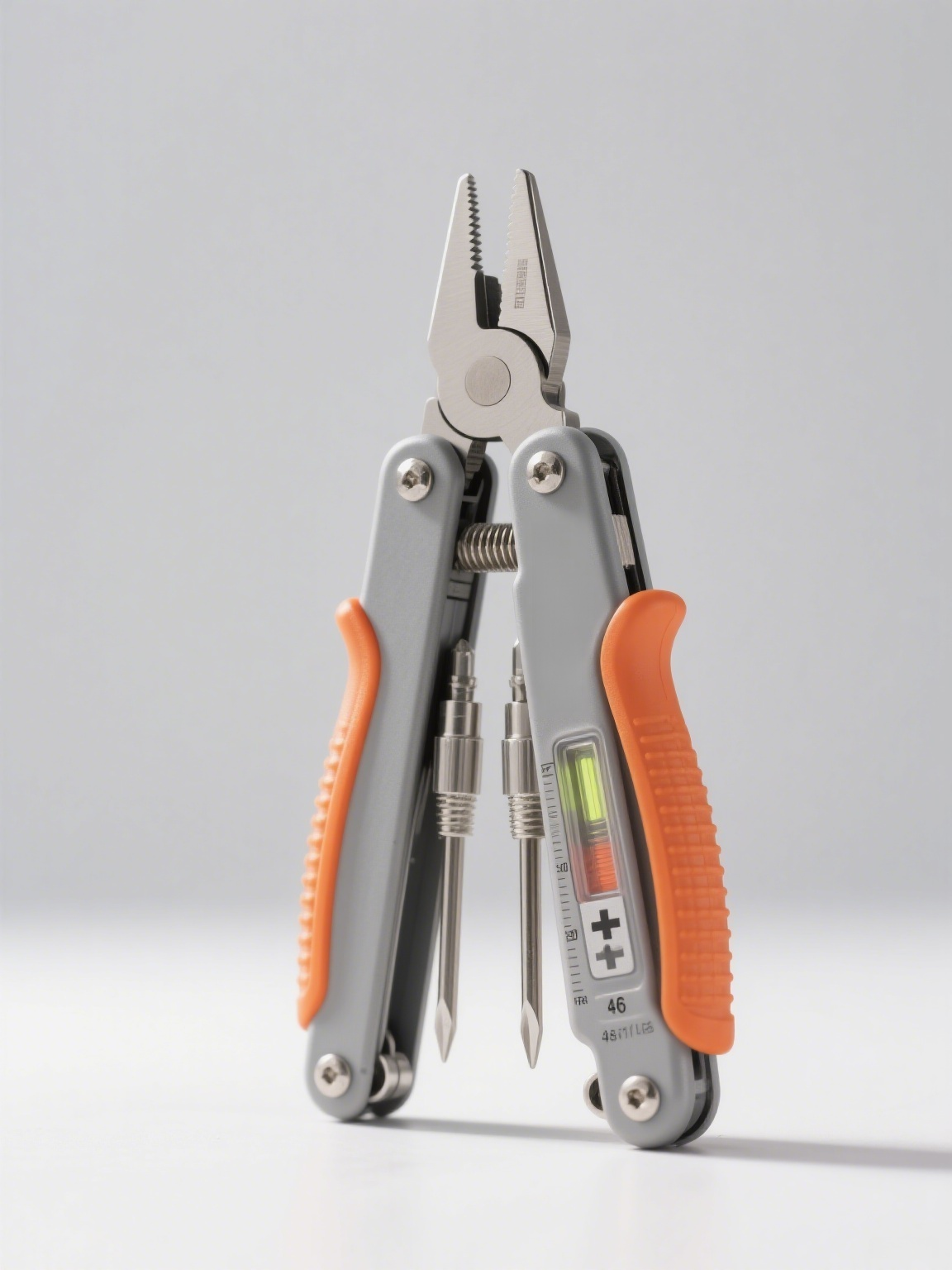 【One-stop service!】Folding tester, screwdriver, wire stripper