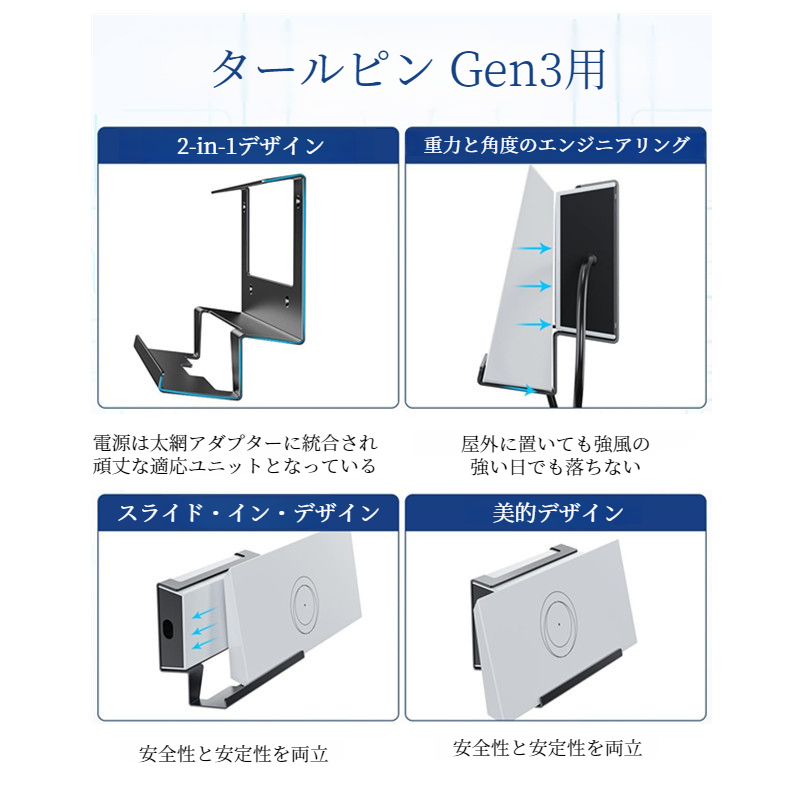 配線整理が簡単な収納ブラケット