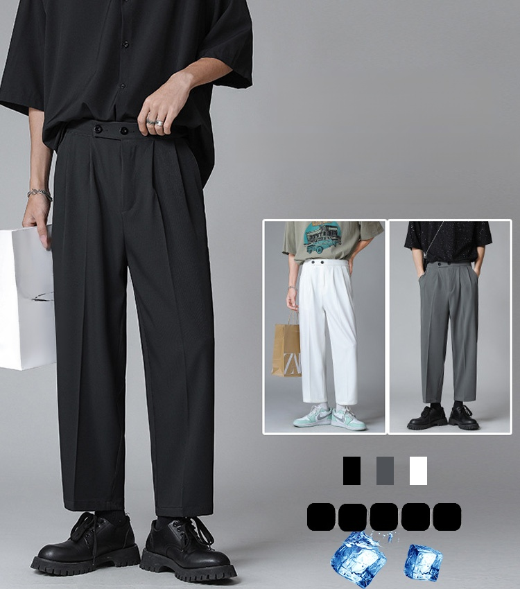 メンズワイドパンツ