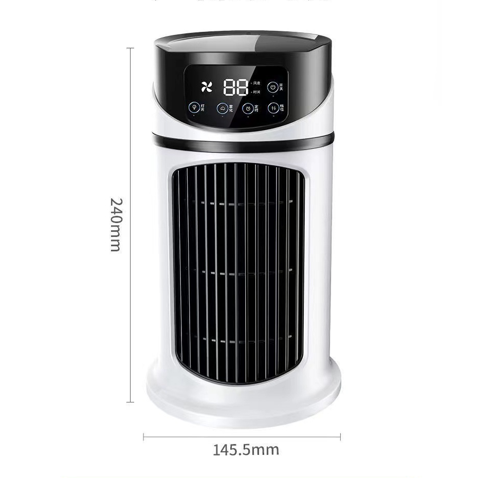 Jinzheng の家の小型携帯用スリラーの吹く冷却の加湿の空気調節ファン冷たいファン