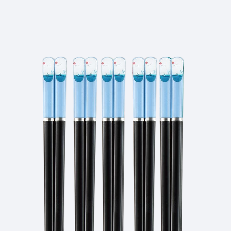 耐高温多色オプション合金箸セット