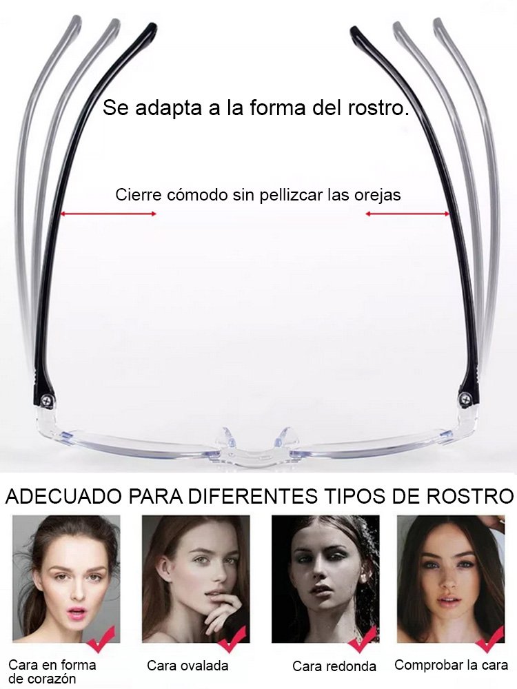 Gafas de lectura anti-luz azul con lentes fotocromáticas