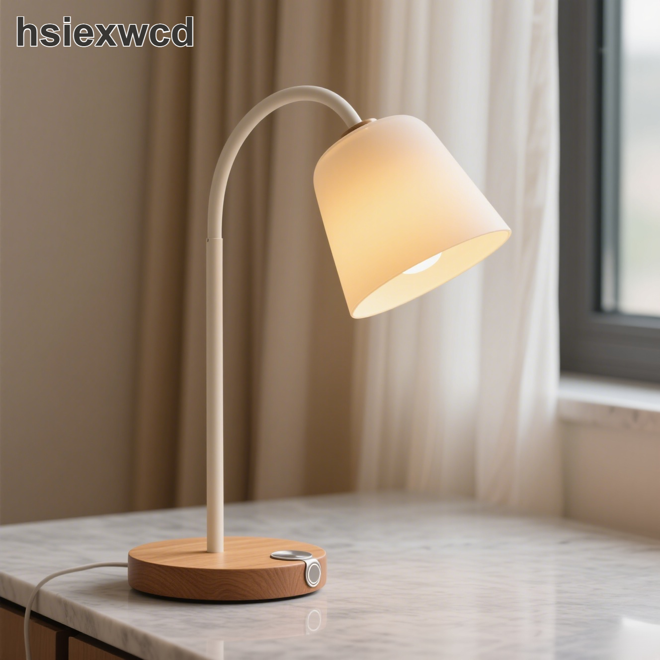 Lámpara de escritorio multifuncional con protección ocular