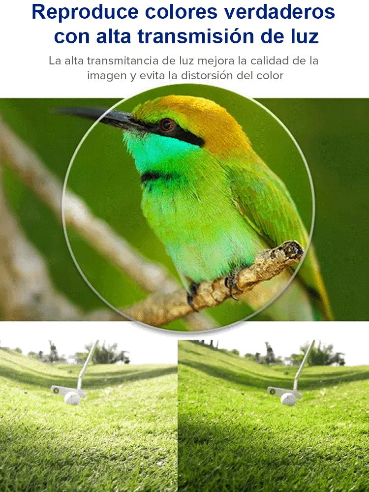  ¡Lentes que se adaptan a ti!  Con autoenfoque y filtro azul por solo dos hamburguesas