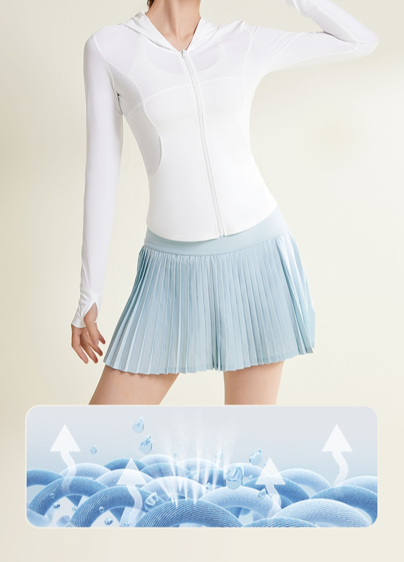 軽量で通気性のあるフード付き日焼け止めジャケット