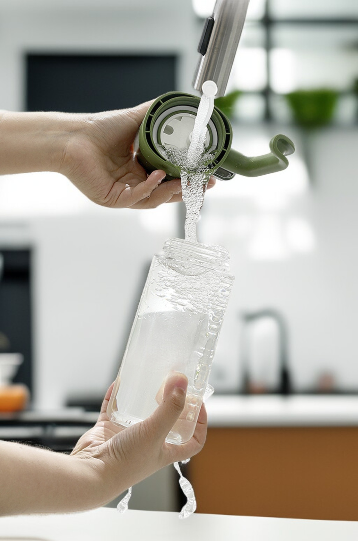 أداة توزيع الزيت مع رذاذ صب الزيت للطهي