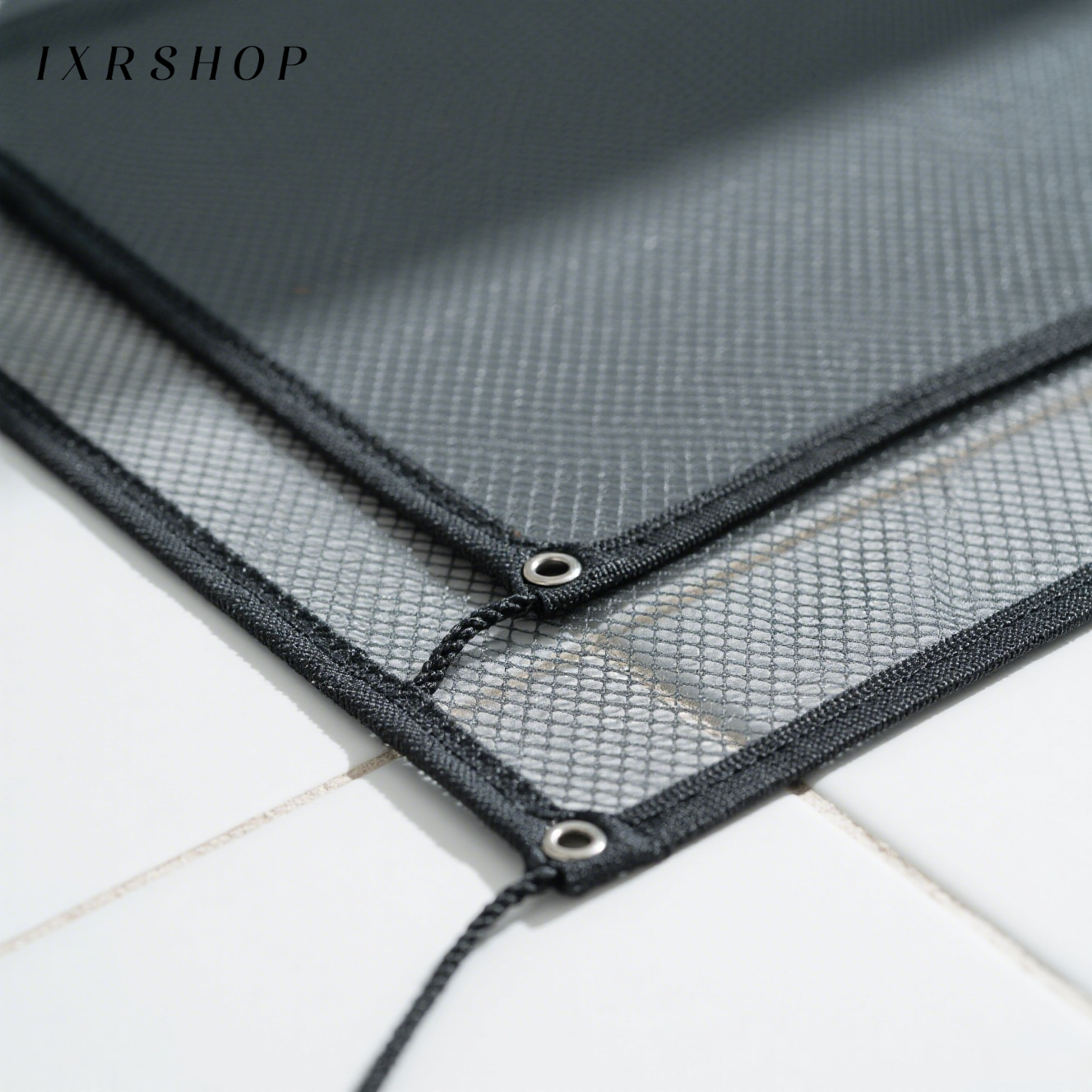 Encriptado engrosamiento solar malla negra 3m*3m