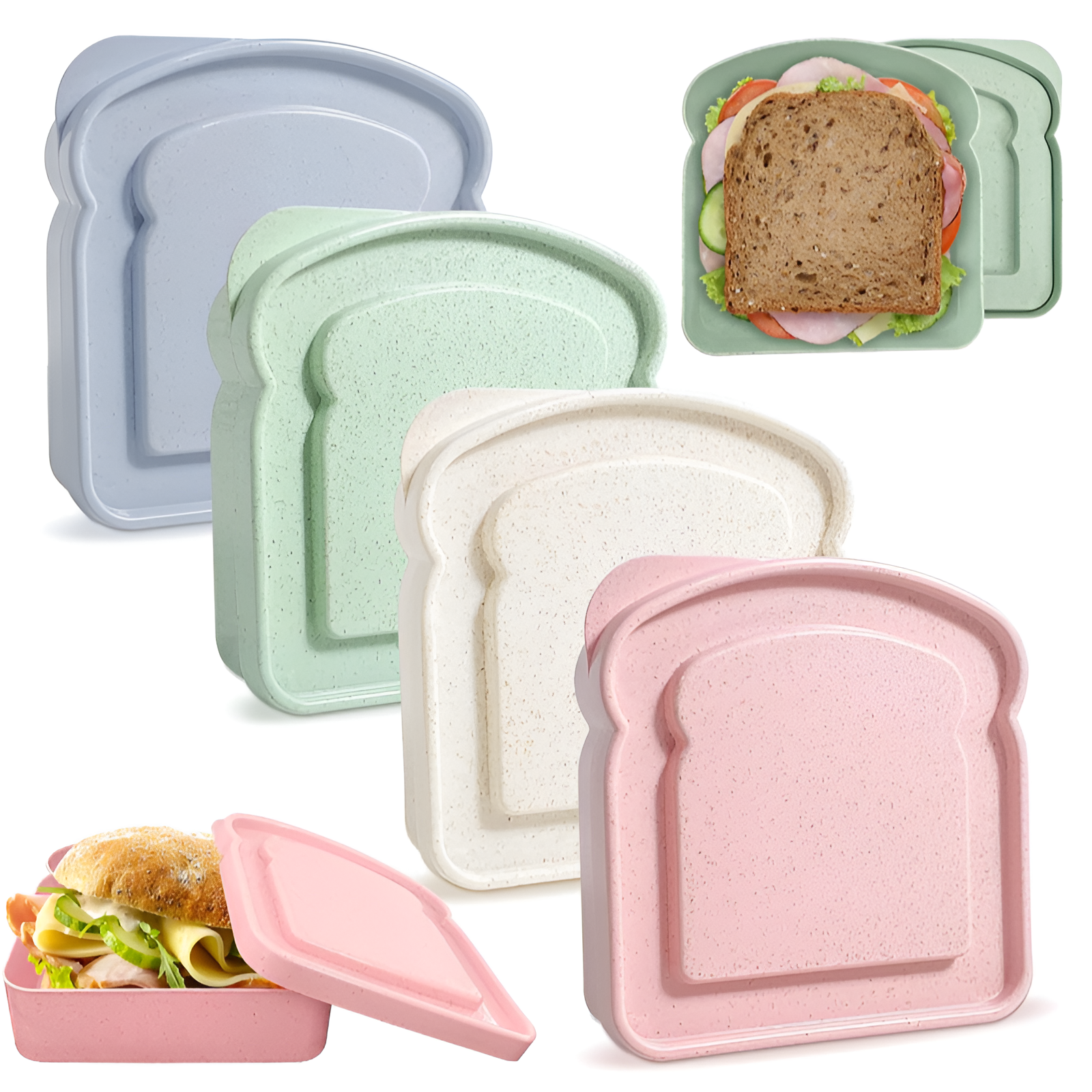 サンドイッチ収納例のパンボックス