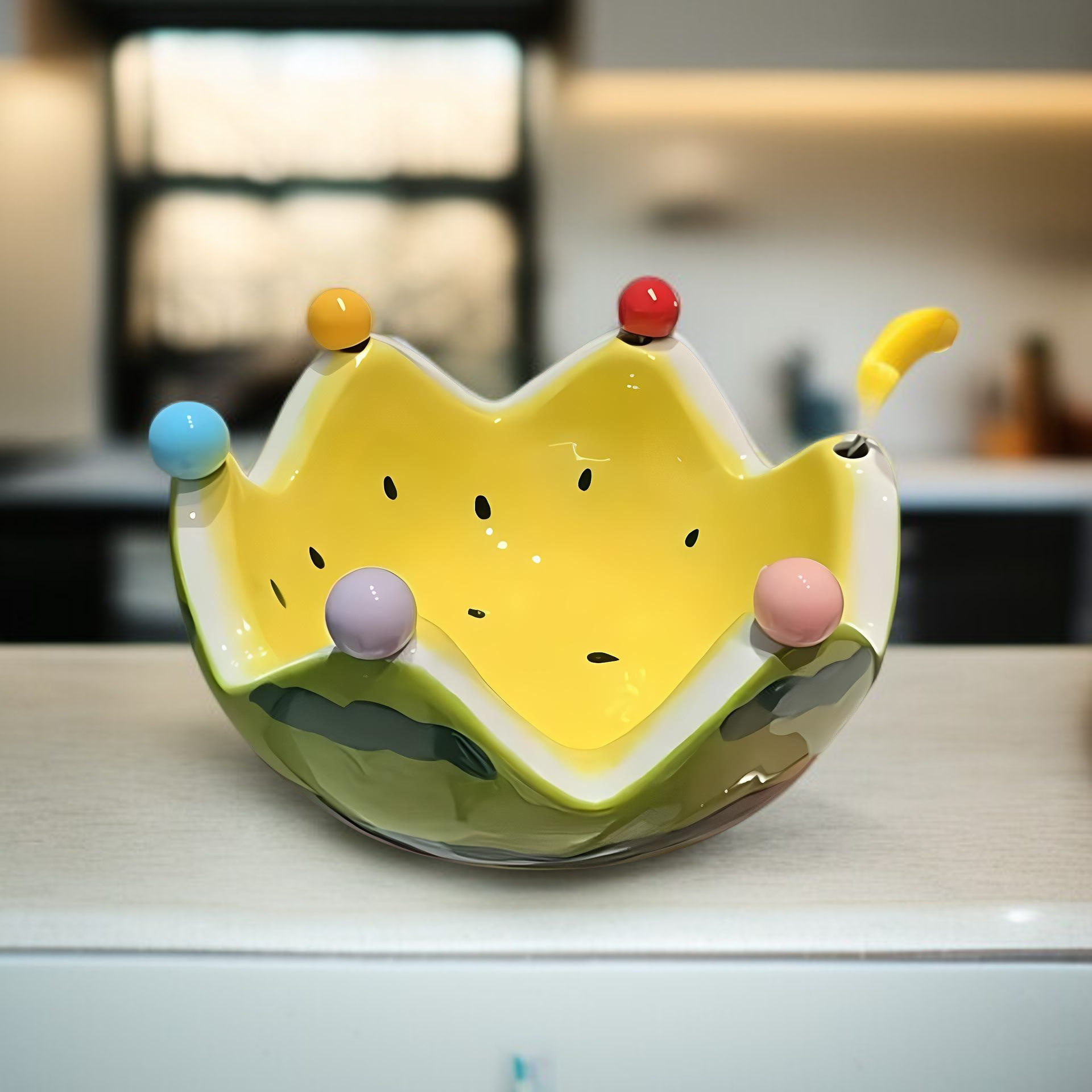 陶瓷西瓜水果盤