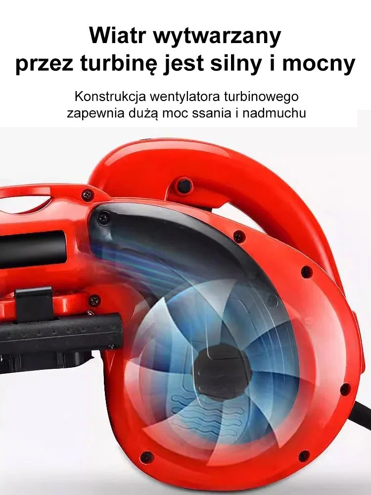 Akumulatorowa dmuchawa do liści