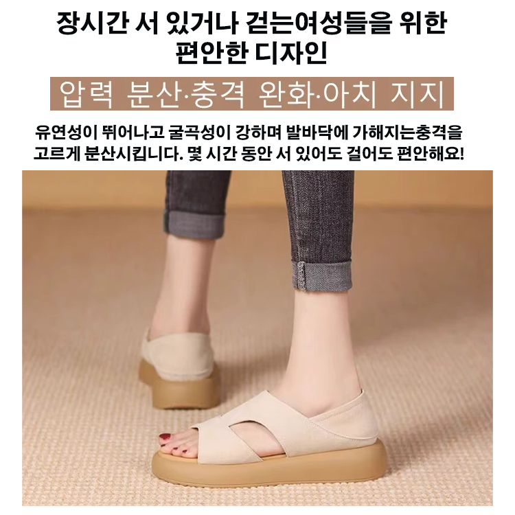 로마 샌들 플랫 통풍 빈티지 발뒤꿈치 로마 샌들