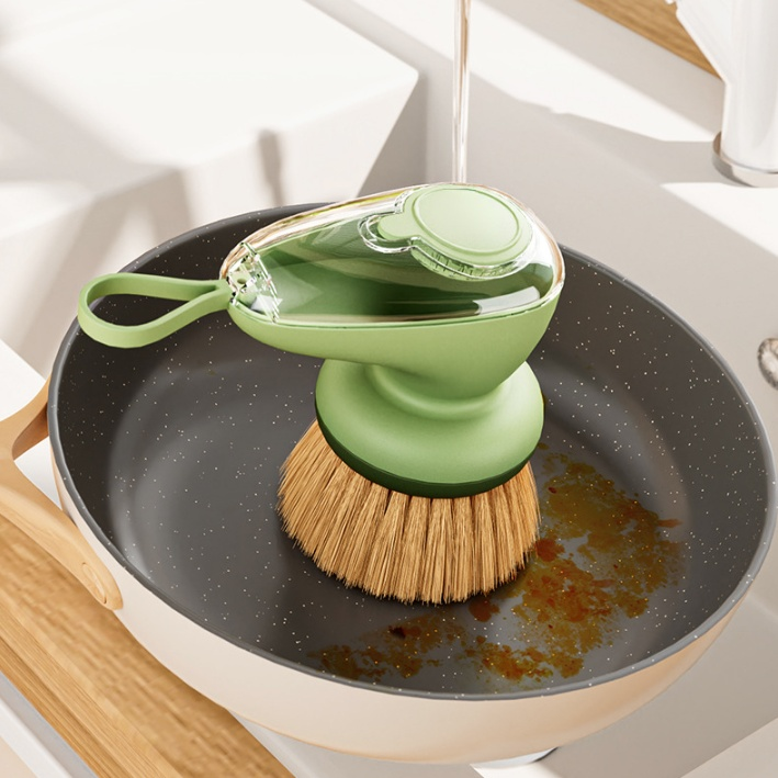 廚房按壓出液洗碗刷