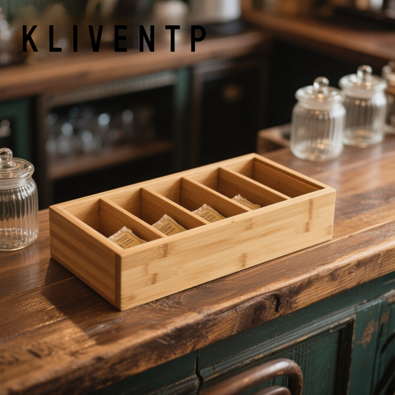 Tea bag storage box