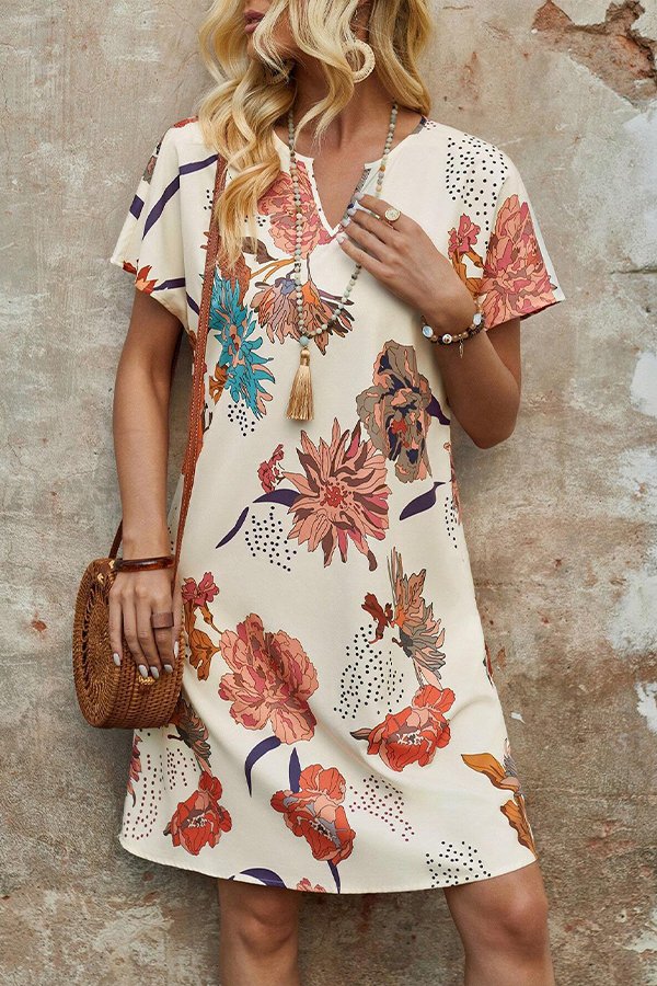 Floral Print Dress