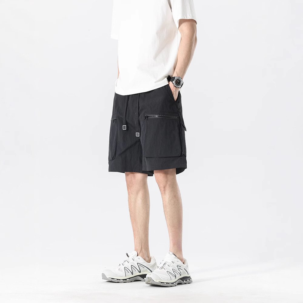 Herren Sommer-Shorts aus Eisseide, Atmungsaktive und bequeme Sportshorts