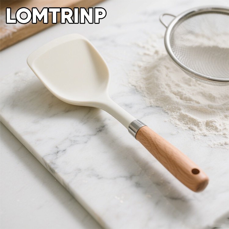 Espátula de silicona antiadherente