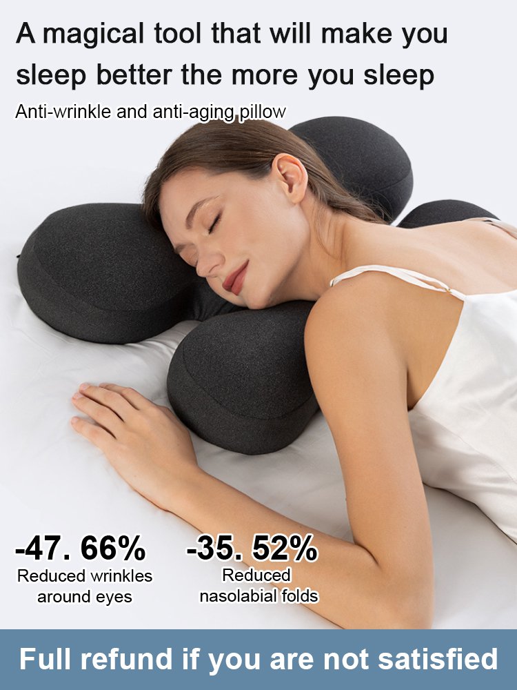 [Side Sleeping without Pressure on Face] Physical Anti-Aging Neck Protection and Anti-Wrinkle Beauty