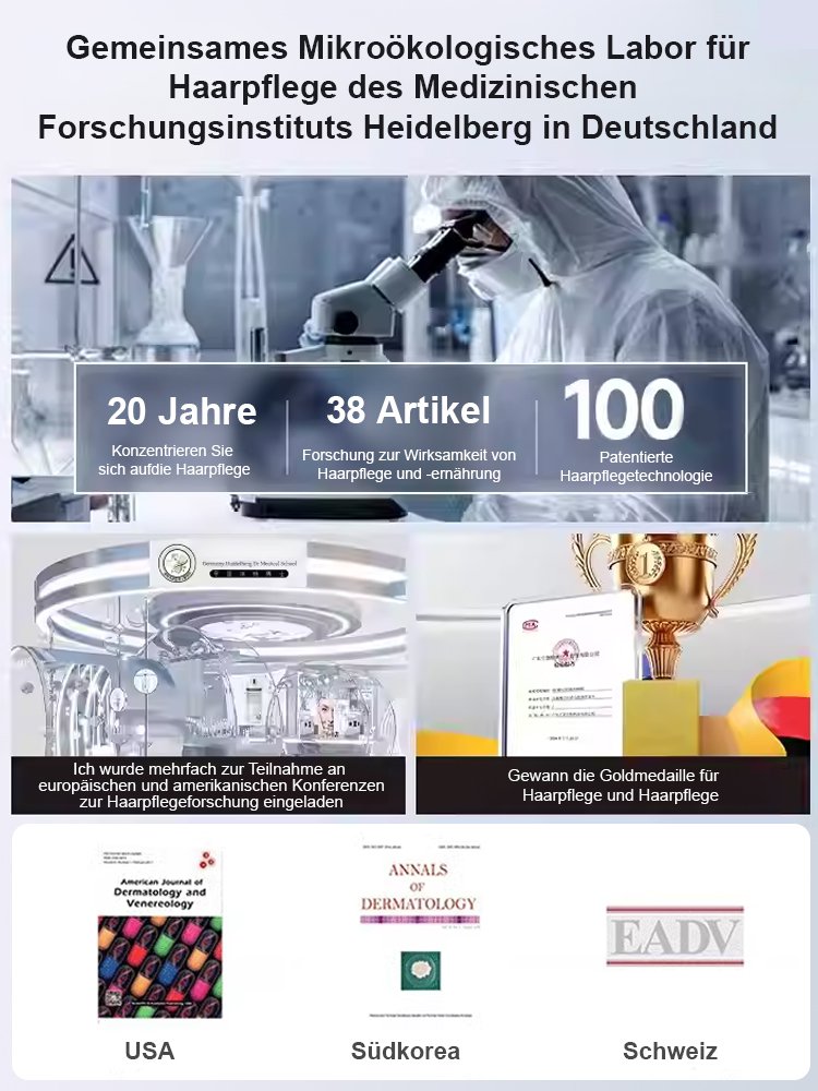 14 Tage zur Beendigung von Haarausfall】Reines natürliches Haarwuchs- und Pflegeöl-Seife