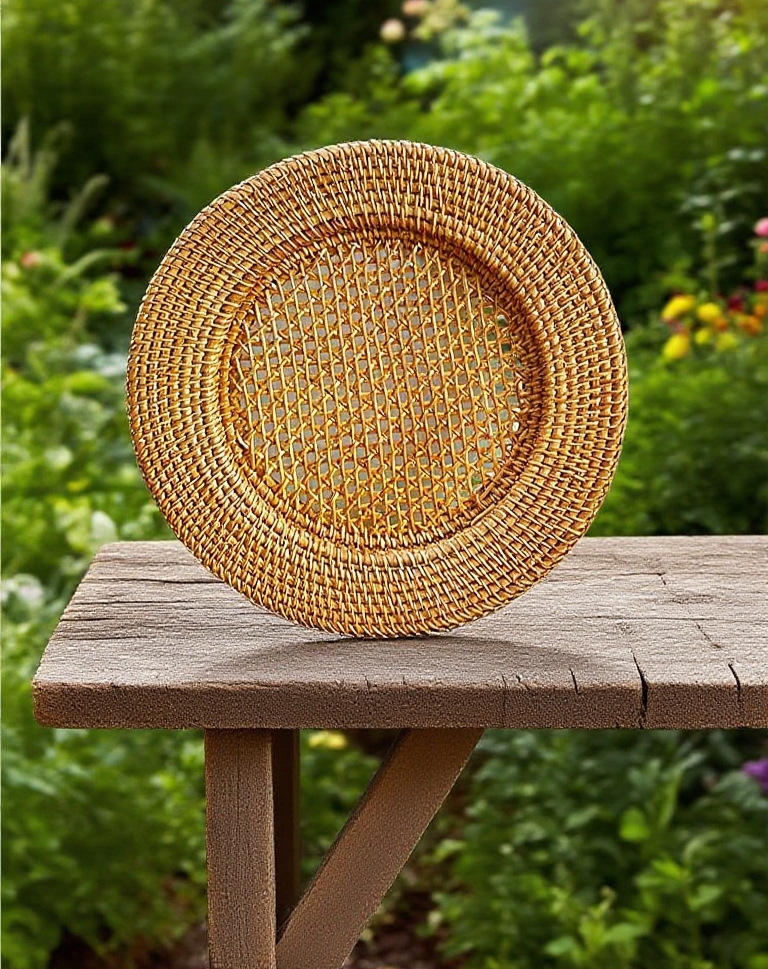 防燙隔熱藤編餐墊多用途