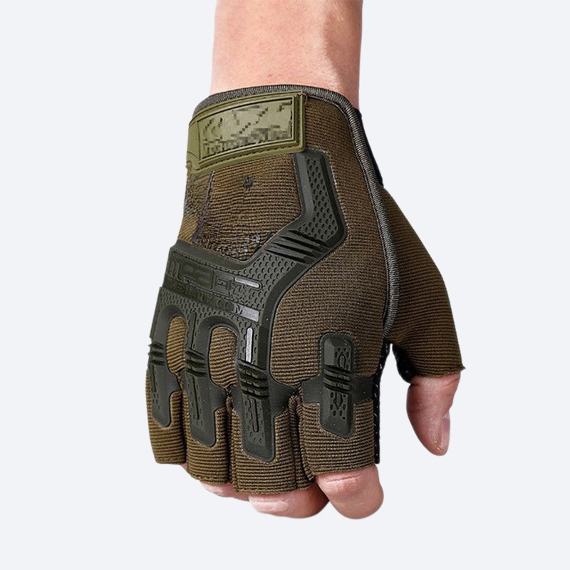 Herren Outdoor rutschfeste Halbfingerhandschuhe