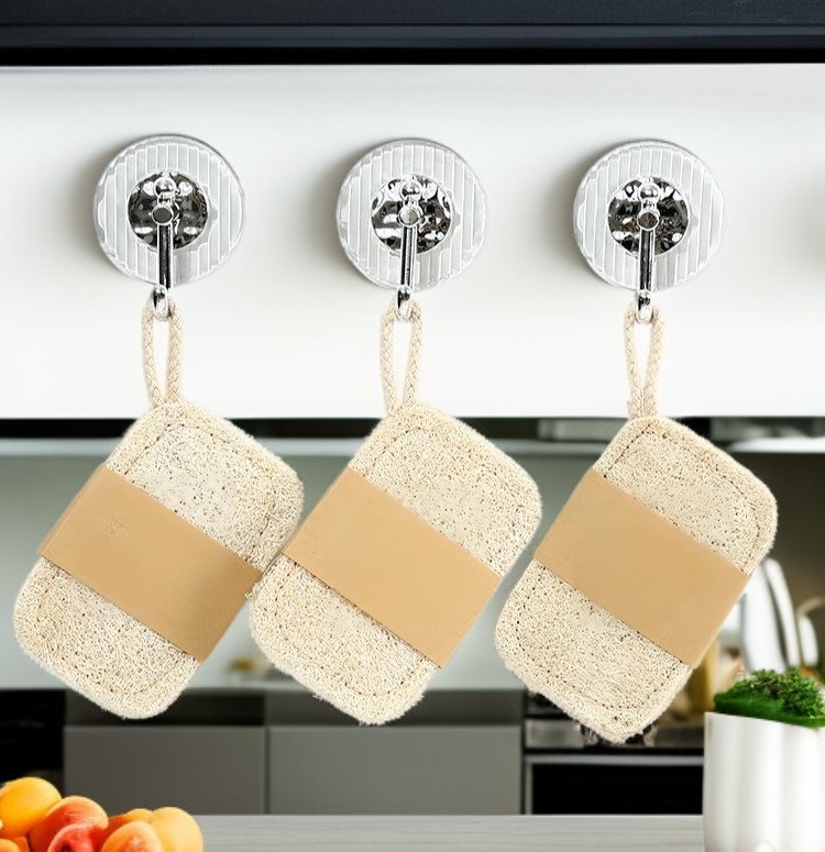 環保可分解絲瓜絡洗碗刷包裝