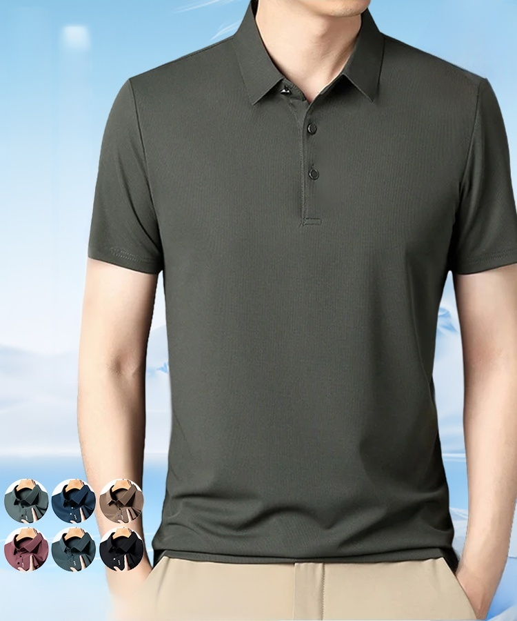 山本耀司監修・瞬間クール＆速乾抗菌UVカットポロシャツ