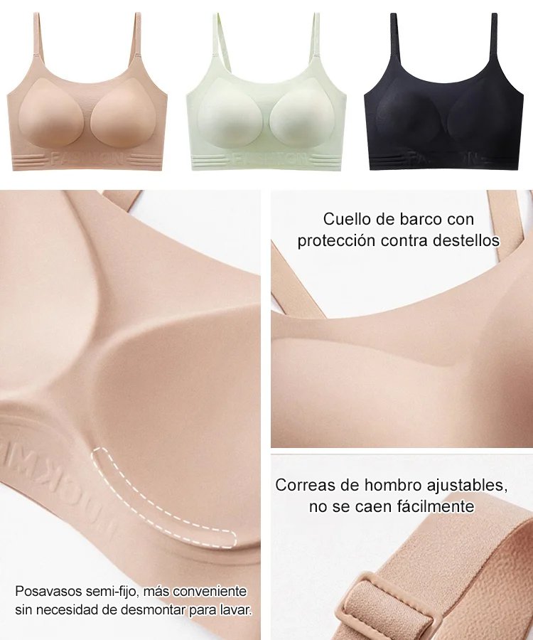 Ropa interior invisible impecable de base ultrafina