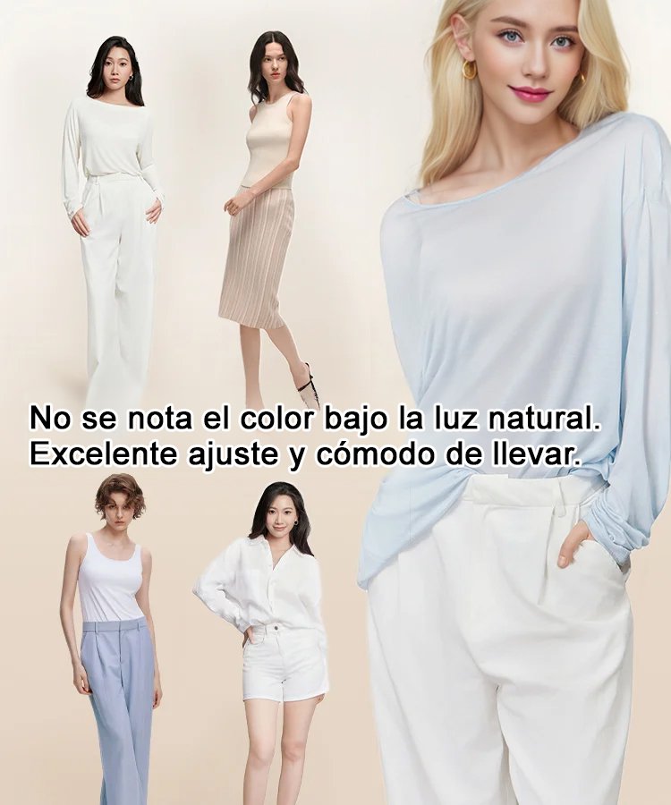 Ropa interior invisible impecable de base ultrafina