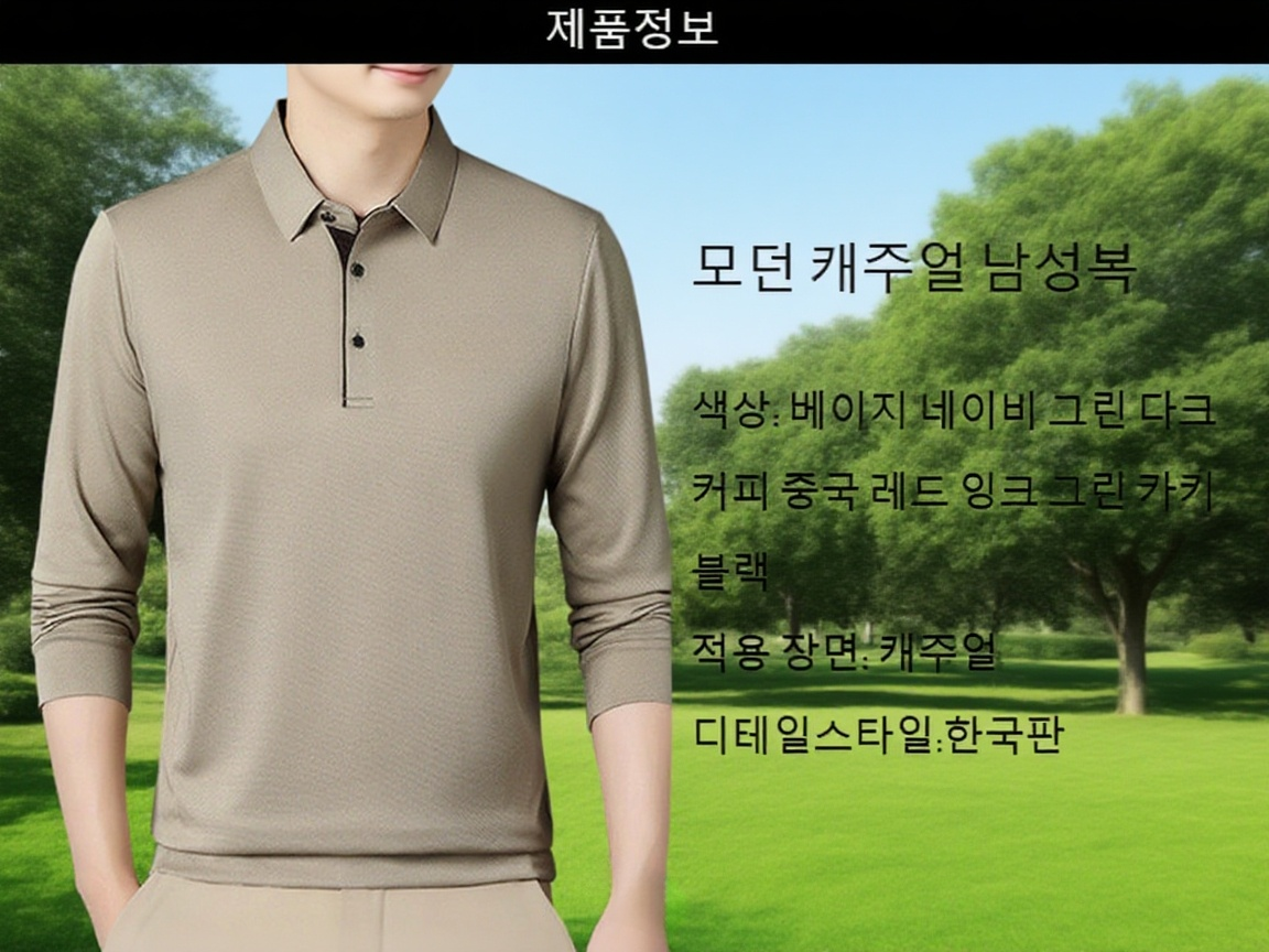 오피스룩에 어울리는 남성 캐주얼 셔츠