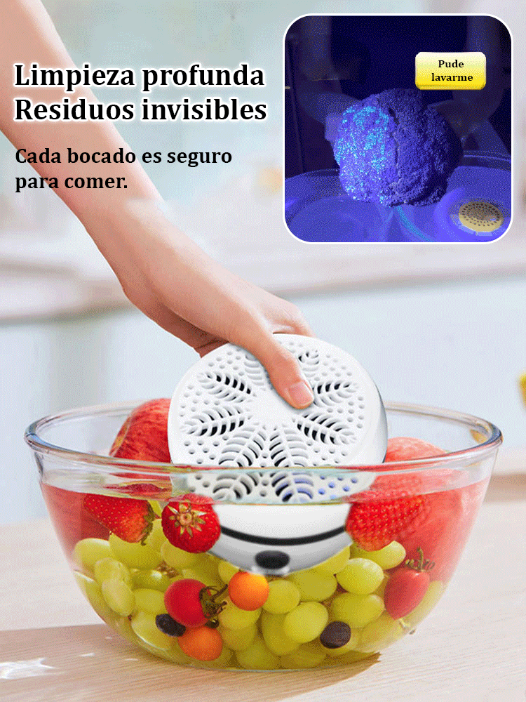 【Liberar las manos】Máquina automática para lavar verduras y frutas