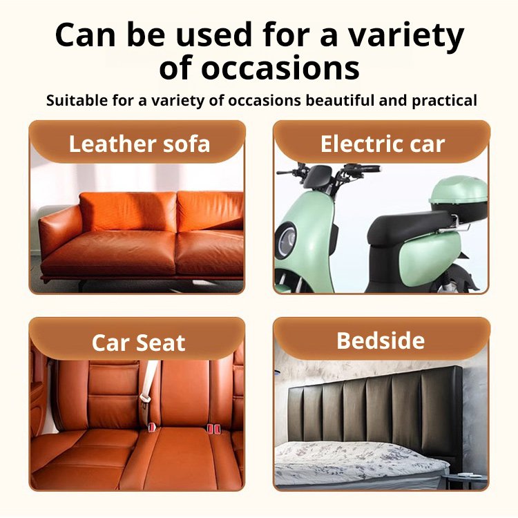 Don’t replace expensive leather! Repair rips, cracks, and holes in 10 seconds.