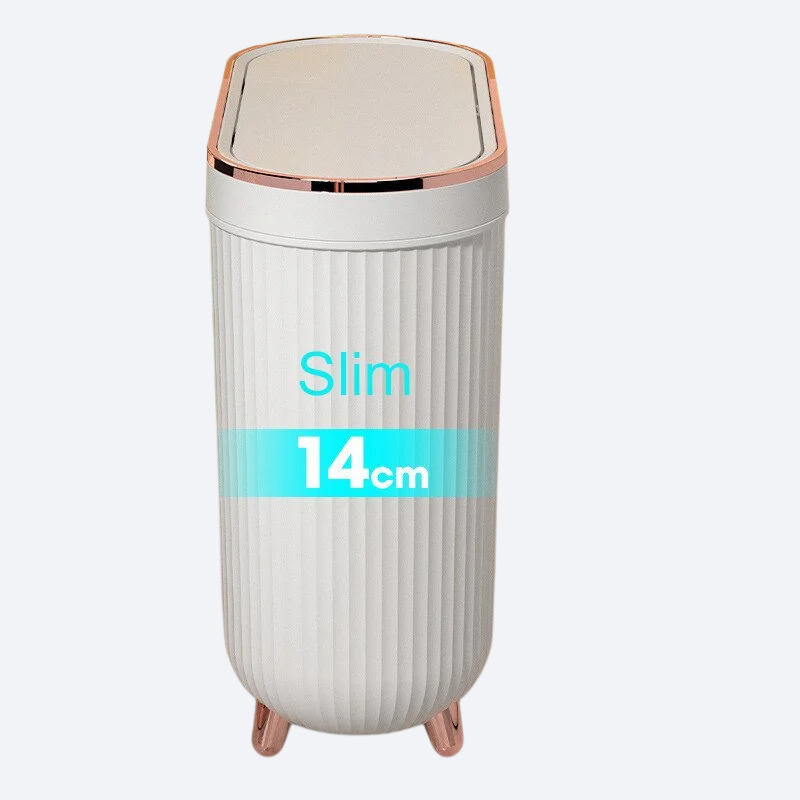 Use covered trash cans at the seams