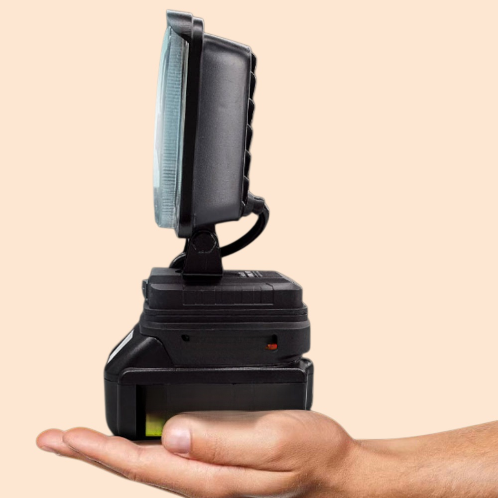 牧田款18V鋰電池工作燈汽車維修燈緊急燈電動扳手照明燈附USB充電