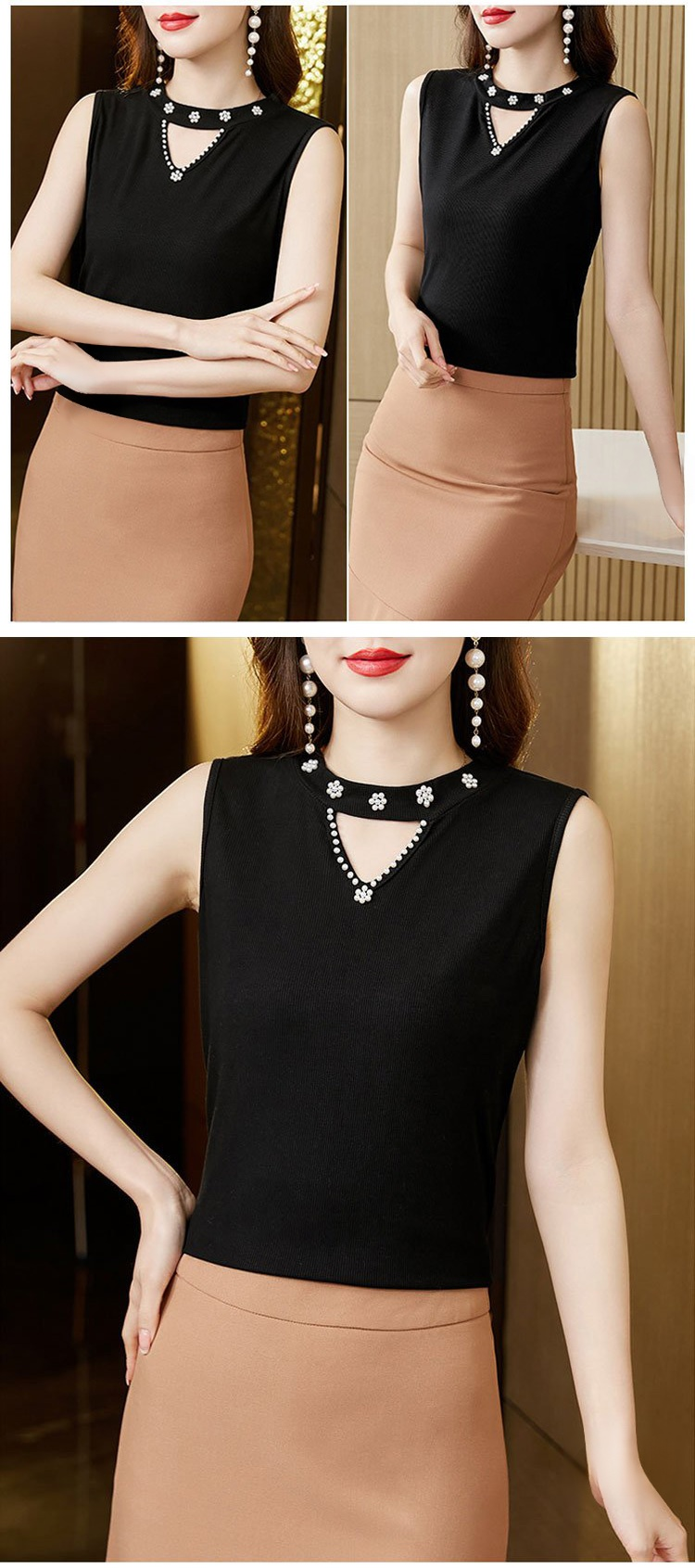 高品質アイスシルク素材のディテール