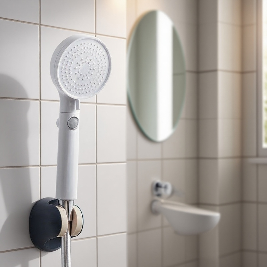 حامل رأس دش قابل للتعديل للحمام