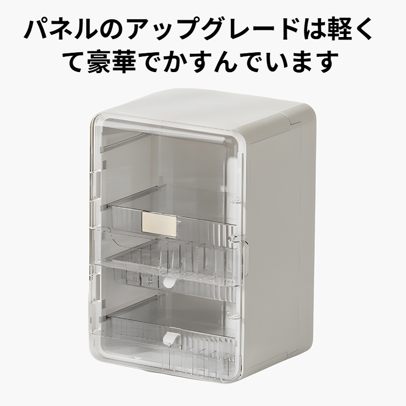 デスクトップ化粧品収納ボックス