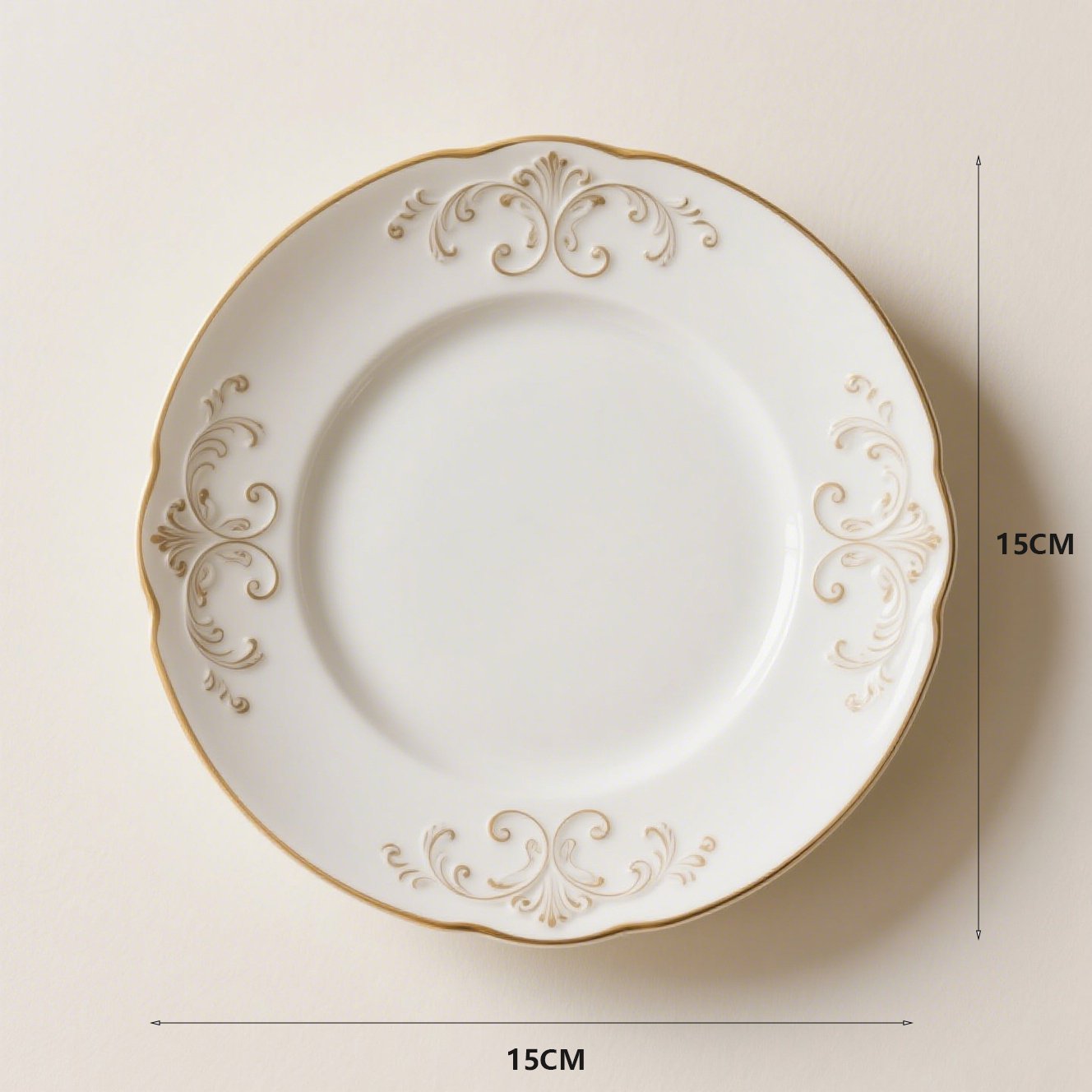 Detail keramických talířů – moderní design