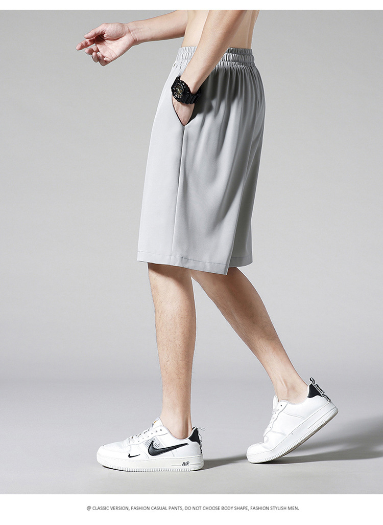 スタイリッシュなデザインの大きいサイズ速乾ショーツ